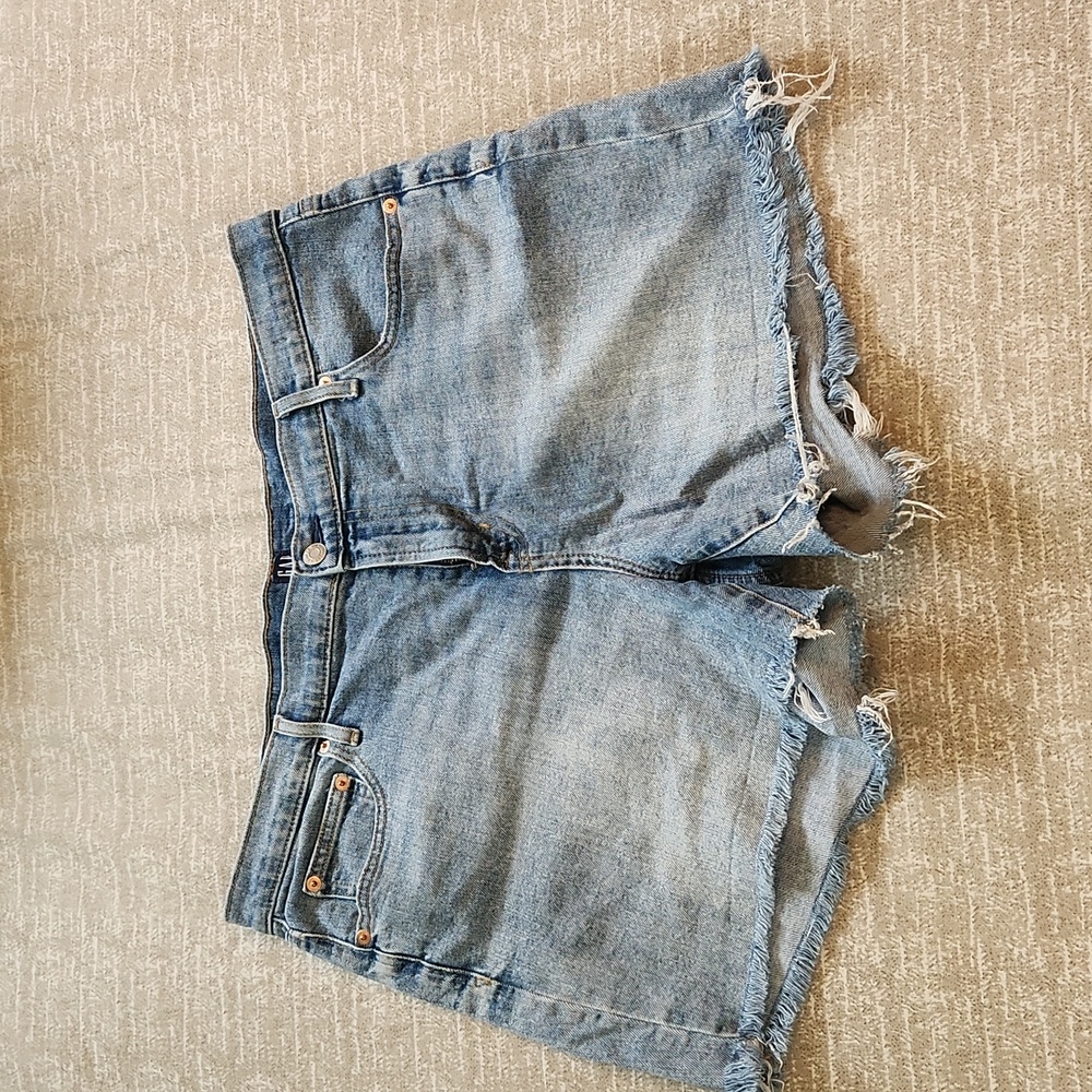 Gap Factory Denim Shorts Cut Offs